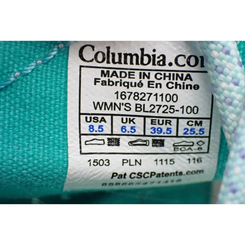 Columbia PFG MJ Mary Jane Shoes lightweight Women's Size 8.5
